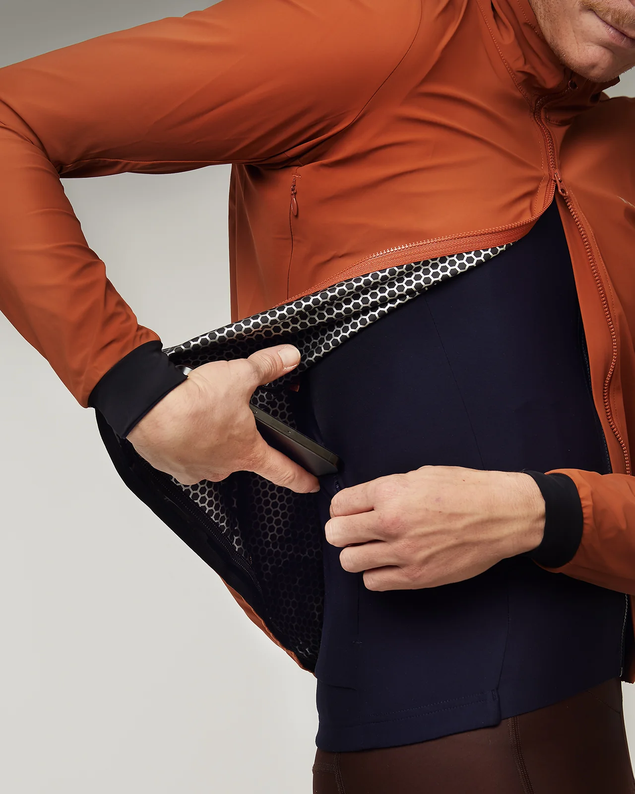 Away™ Rain Jacket - Rust - Image 8
